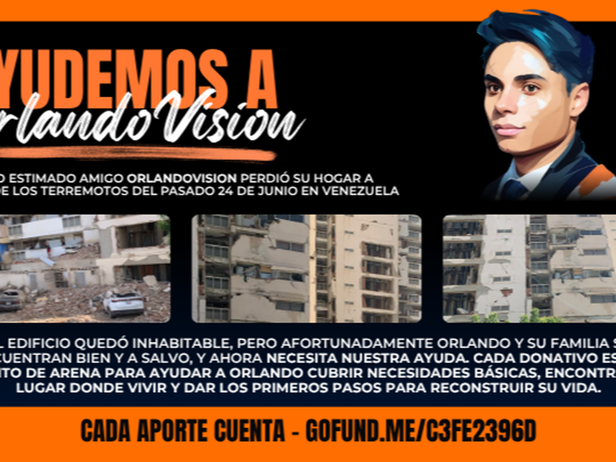 Imagen principal de la recaudación de fondos
