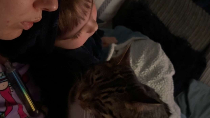 Me and my little boy this Christmas. campaign photo, 1 of 2