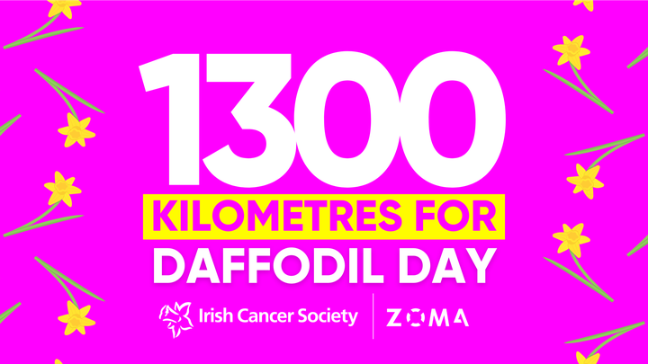 1300km for Daffodil Day Fitness Fundraiser campaign photo, 1 of 7