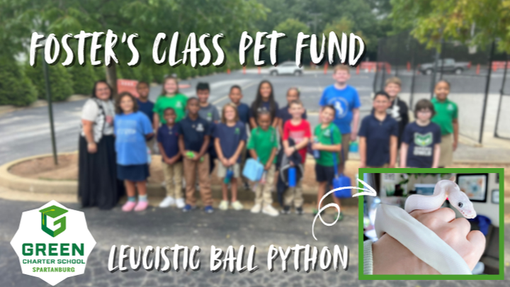 PETS IN THE CLASSROOM: Foster's Class Pet Fund campaign photo, 1 of 3