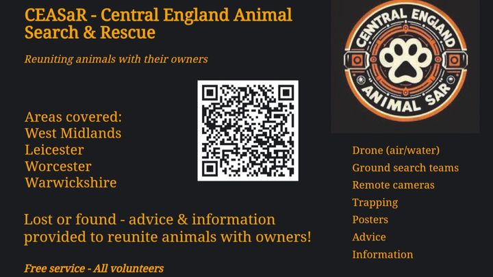 Central England Animal Search and Rescue (CEASaR) Fundraiser campaign photo, 1 of 8