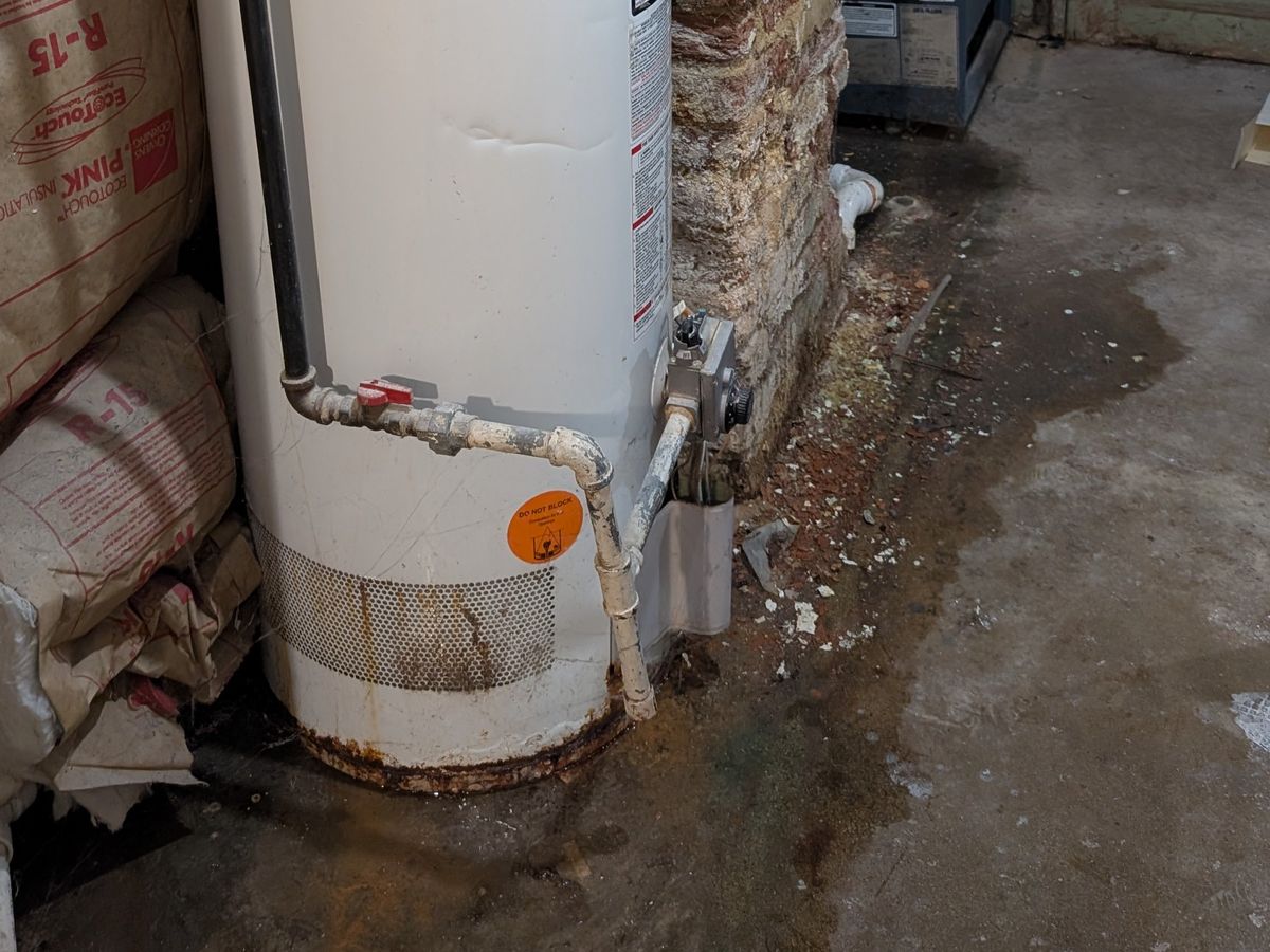 Emergency Water Heater Replacement for Becky and Cass campaign photo, 1 of 3