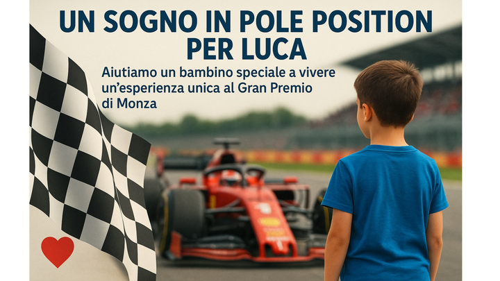 Un Sogno in Pole Position per Luca ️ campaign photo, 1 of 4