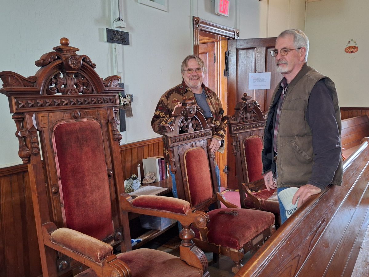 Poultney Welsh Church-Historic Chairs Restoration Fund campaign photo, 1 of 3
