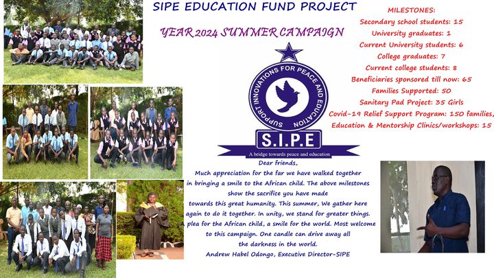 Fundraiser by Fabrizio Fantera : SIPE Kenya SUMMER CAMPAIGN 2024