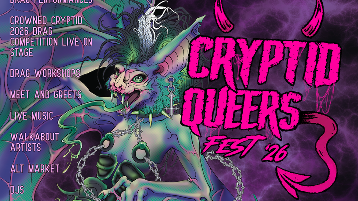 Make Cryptid Queers Fest '26 Accessible To All campaign photo, 1 of 3