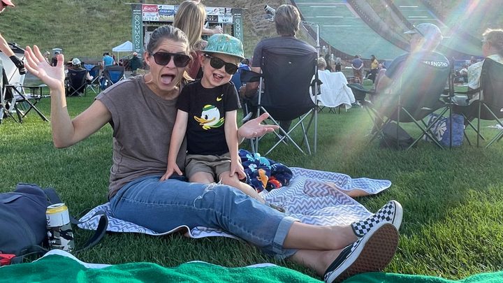 Support Stef & her son in Steamboat campaign photo, 1 of 3