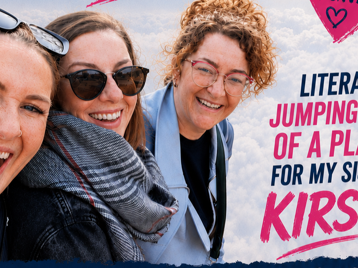 Jump out of a plane for Kirsty! campaign photo, 1 of 4