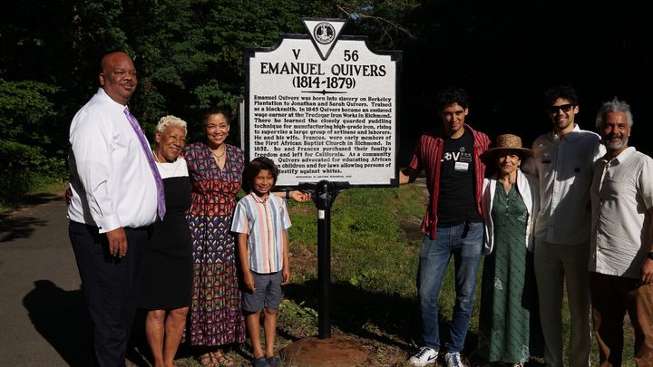 Emanuel Quivers Highway Marker Dedication campaign photo, 1 of 2