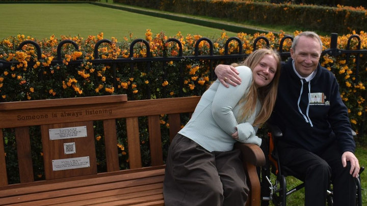 Self-illuminating, Suicide Help & Prevention Bench - Farnham campaign photo, 1 of 8
