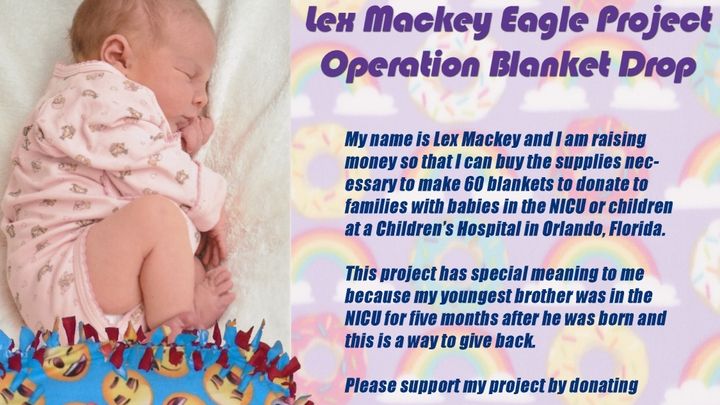 Fundraiser By Alex Mackey Blankets For Children S Hospital