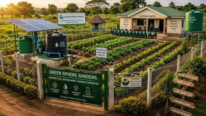 Grow Community: Help build a School Farm in Homa Bay, Kenya campaign photo, 1 of 7