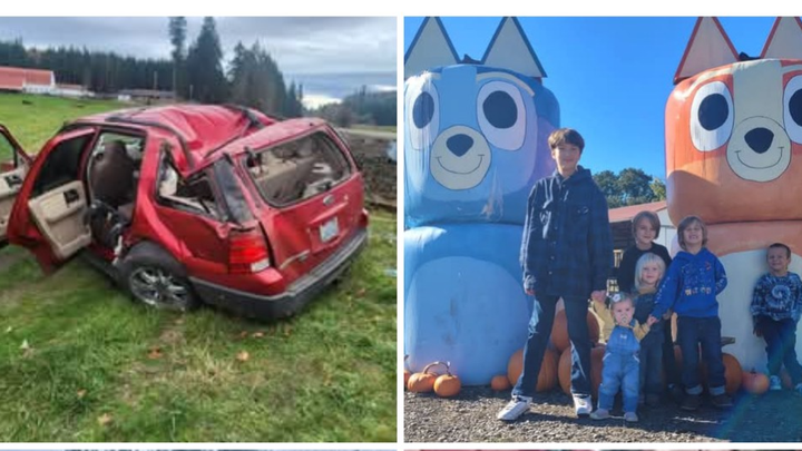 Help a Mom and 6 Kids After Rollover Crash campaign photo, 1 of 7