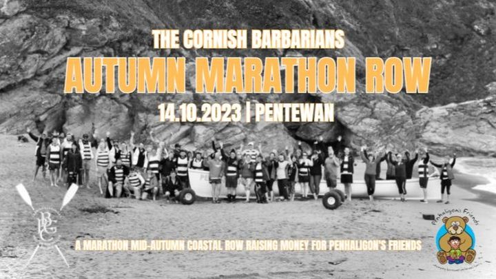 Cornish Barbarians Autumn Marathon Row 2023 campaign photo, 1 of 2