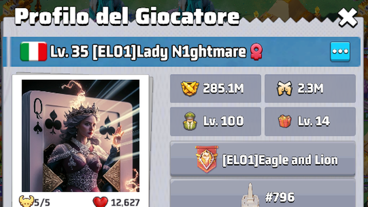 EL01-Lady Nightmare campaign photo, 1 of 4