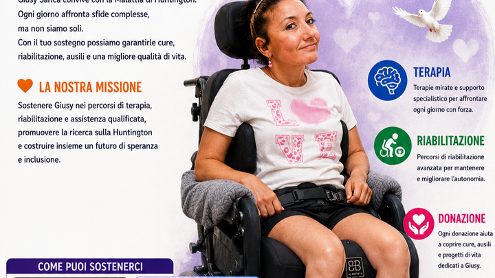 Aiutiamo Giusy Sarica a riprender a camminare campaign photo, 1 of 7