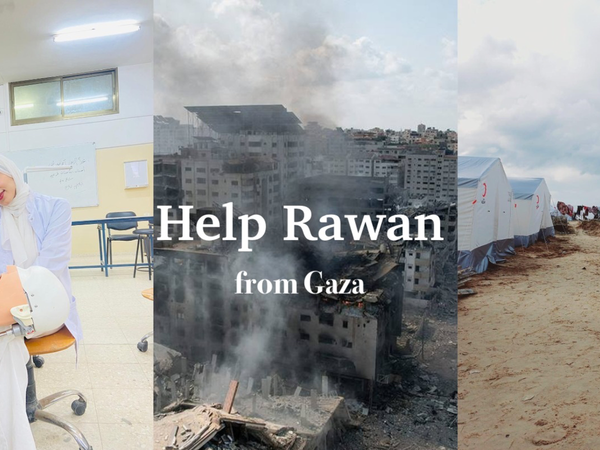 URGENT: Help Rawan and her family evacuate Gaza campaign photo, 1 of 3