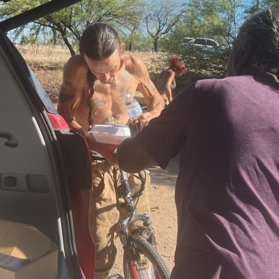 There is someone out there that can donate us a food truck