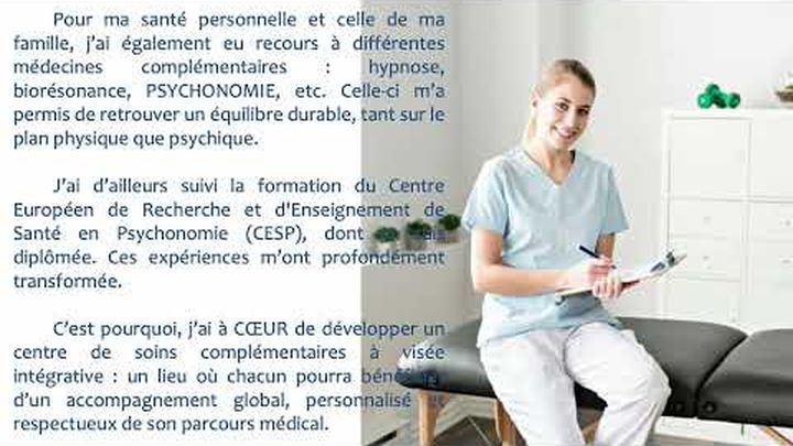 Créons ensemble un centre de soins complémentaires ! video thumbnail, 1 of 8