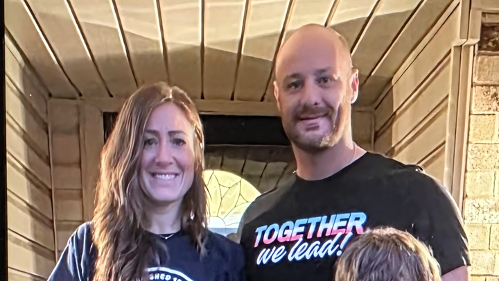 Josh and Leah campaign photo, 1 of 4