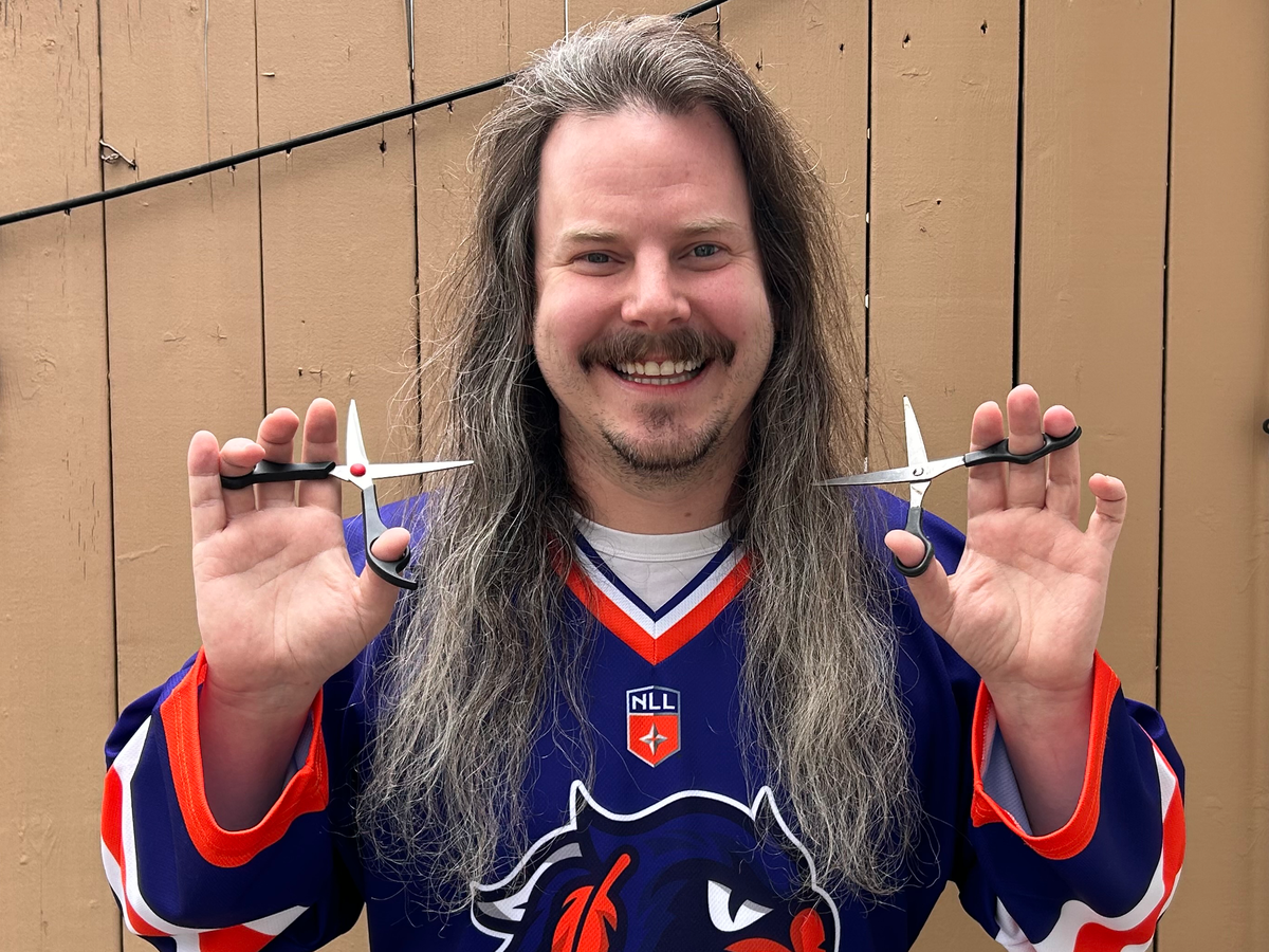 Fun Raisor Hair Fundraiser by Josh White : Hair Chop & Donation for Cancer