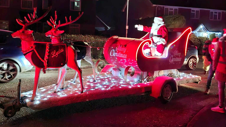 Haverhill Santa 2025 online donations campaign photo, 1 of 3