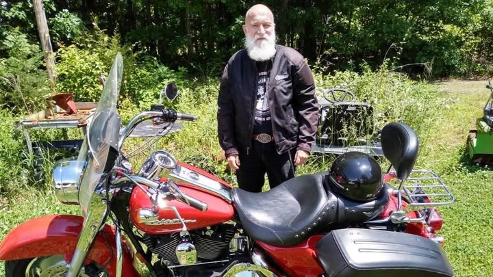 Craig and Jean Liverman motorcycle wreck and injuries campaign photo, 1 of 7