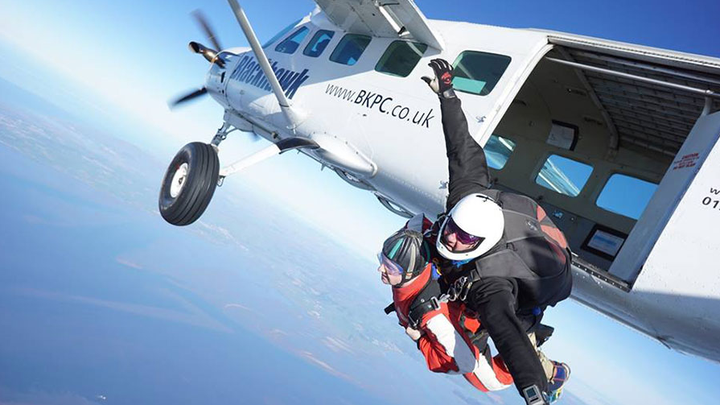 Charlie Skydive for St Michael's and All Angels Church ✝️ campaign photo, 1 of 3