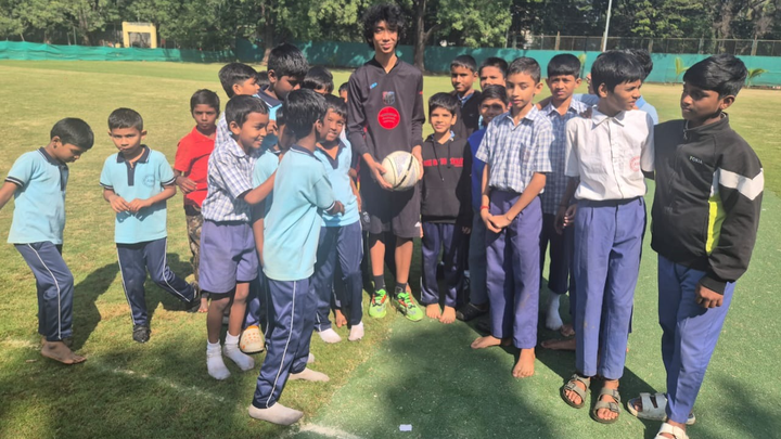 Help kinderen in India sporten en leren! campaign photo, 1 of 6