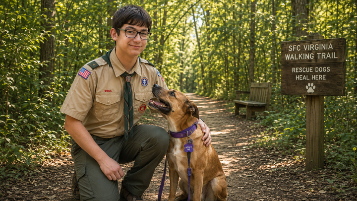 Help Ken Build a Better Trail for Rescue Dogs campaign photo, 1 of 3