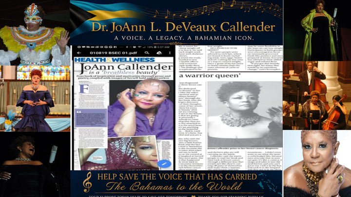Help Save the Voice That Carried the Bahamas to the World campaign photo, 1 of 3
