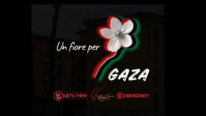 Foto della campagna A FLOWER FOR GAZA - Let's help children in Palestine, 1 di 3