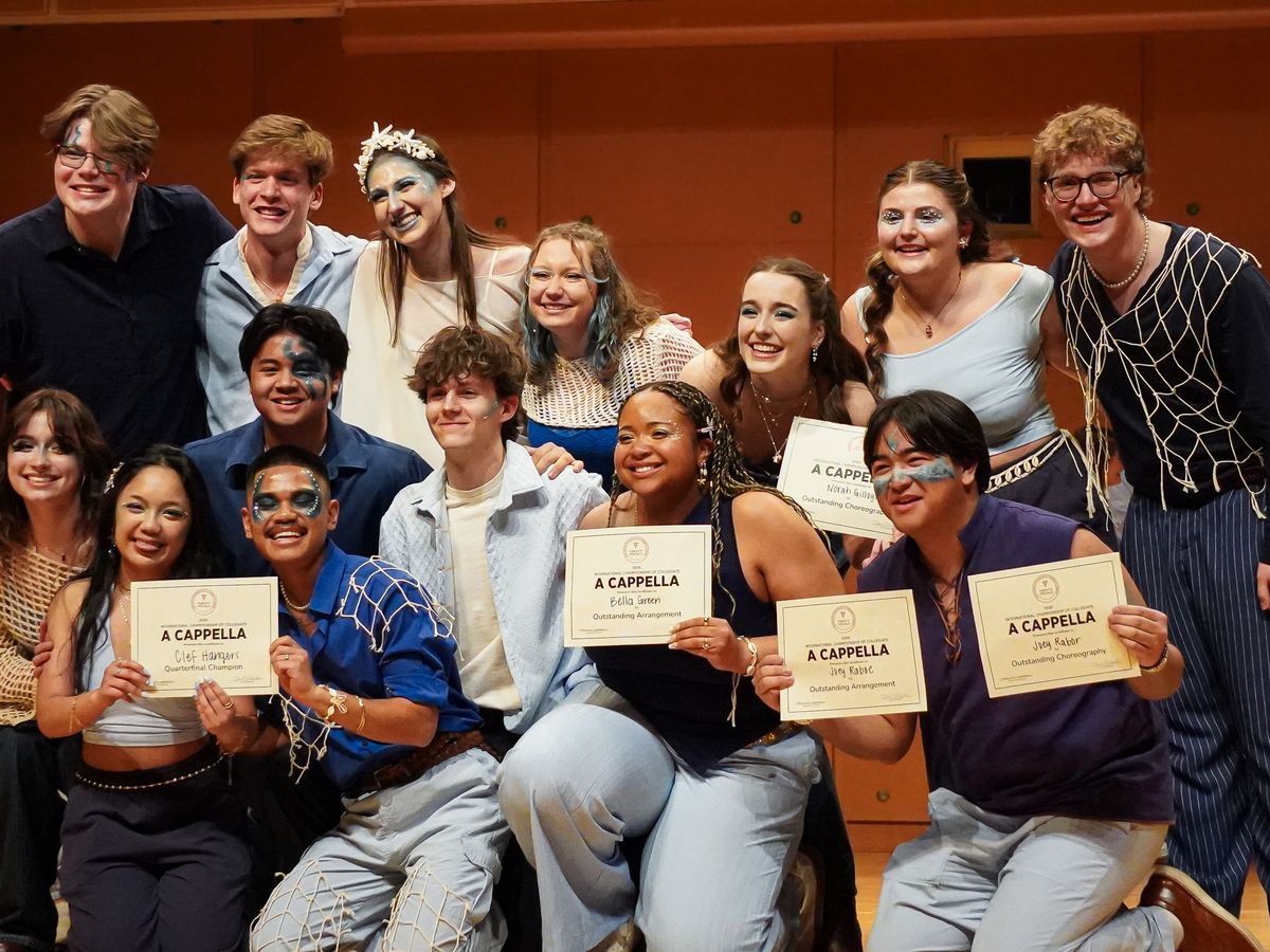Clef Hangers x Milwaukee ICCA Semifinals campaign photo, 1 of 4