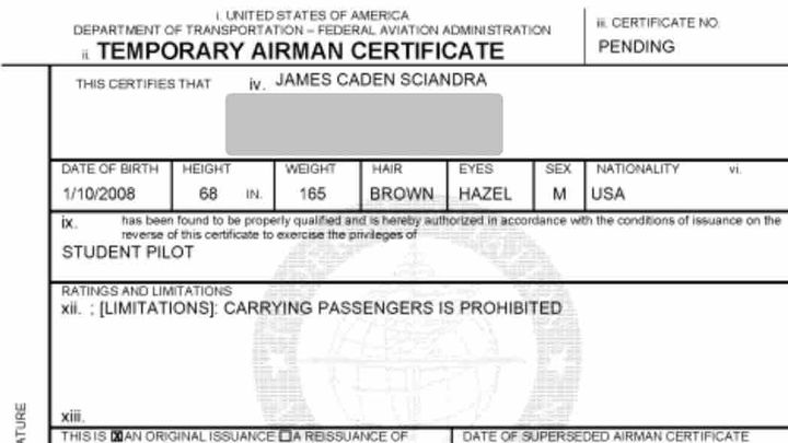 Support Caden's Journey to Become a Pilot campaign photo, 1 of 4