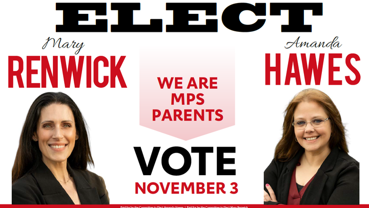 Support Amanda & Mary for MPS School Board campaign photo, 1 of 2