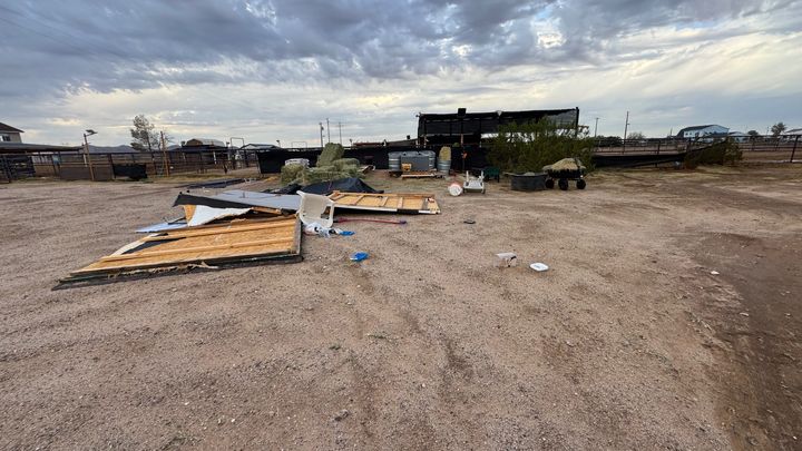 Storm damage campaign photo, 1 of 3