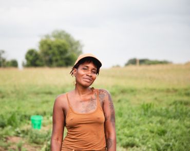 Sarah White & Hawk Communion