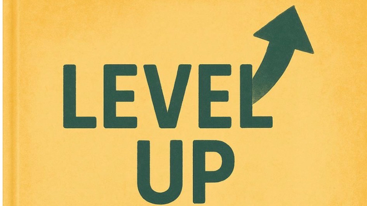 Uitdrukking uit het boek LEVEL UP campaign photo, 1 of 6