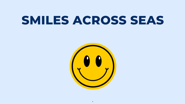 Smiles Across Seas campaign photo, 1 of 5