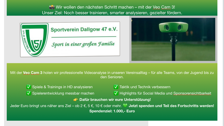 Hauptbild der Spendenaktion