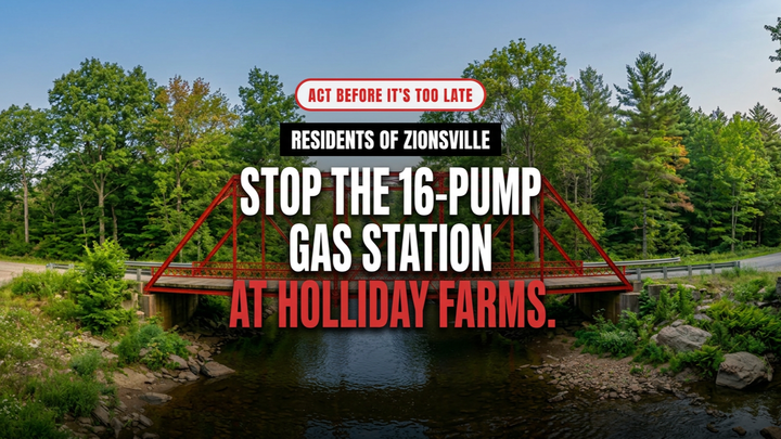 Stop the Gas Station in Holliday Farms — Zionsville, IN campaign photo, 1 of 4