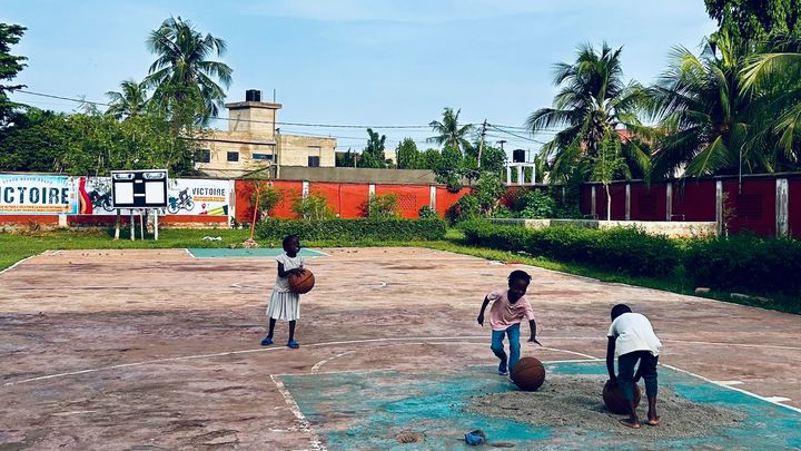 Let's build a basketball court for Maison Bethanie orphanage campaign photo, 1 of 3
