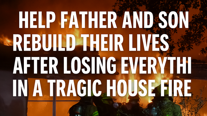 Help a Tampa Father & Son Rebuild After Fire campaign photo, 1 of 6