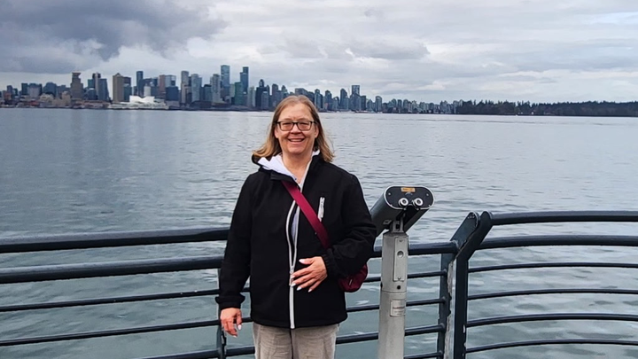Renee Ferguson’s final step in her amazing journey. campaign photo, 1 of 4