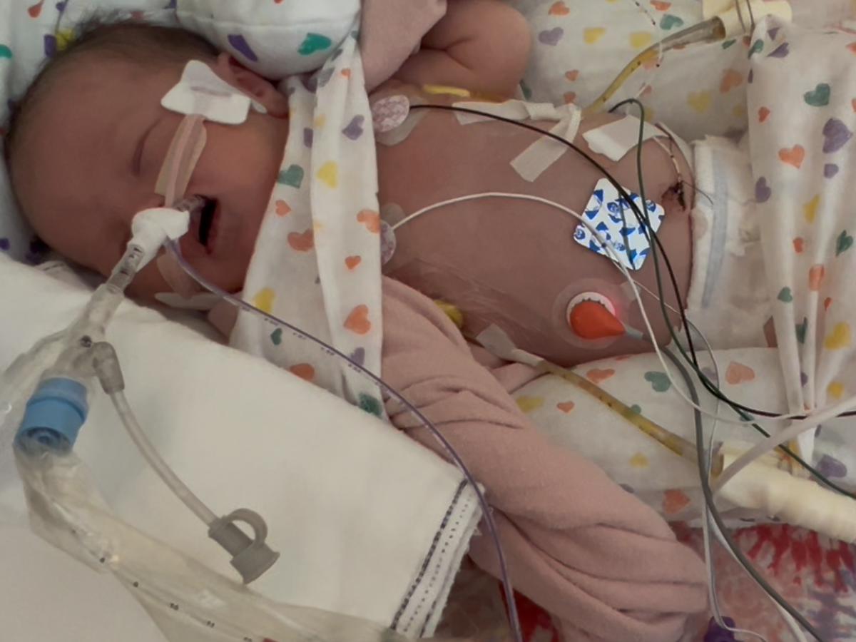 Aid Baby Evelyn's NICU Journey campaign photo, 1 of 4