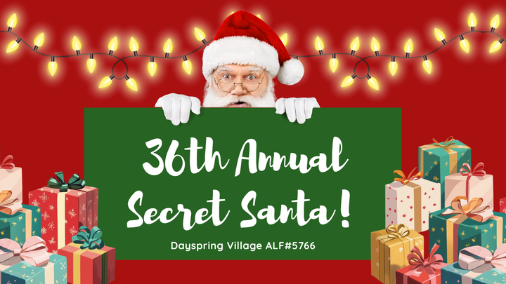 Dayspring Village's 36th Annual Secret Santa campaign photo, 1 of 3