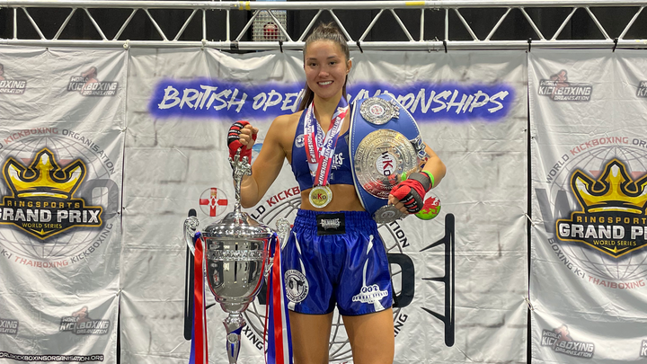 Team GB kickboxer at the WAKO World Championships campaign photo, 1 of 8
