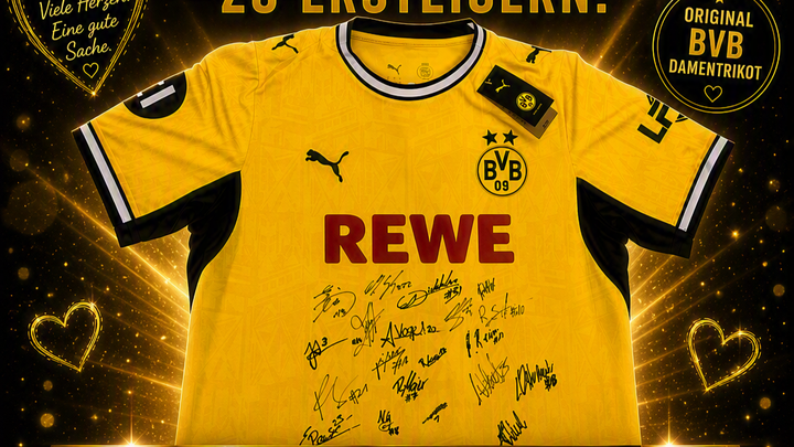 BVB-Frauentrikot für die Kinderkrebsstation Essen campaign photo, 1 of 3