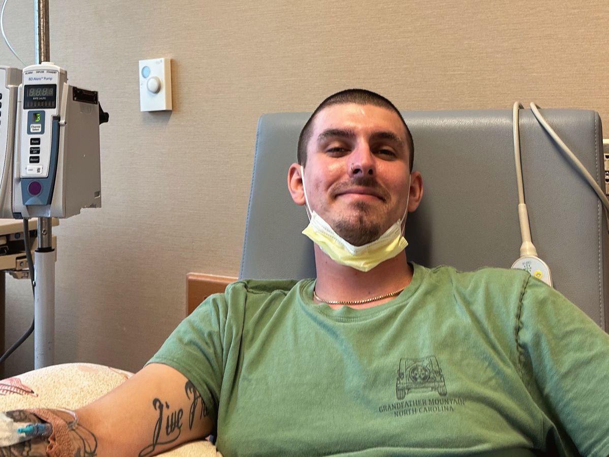 Fundraiser by Derek Meienburg : Support Derek through chemotherapy, image size:1200x900