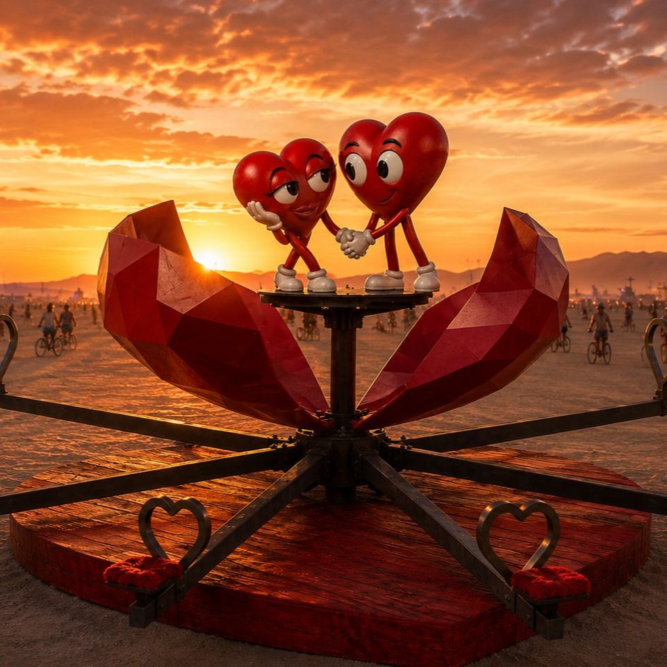 Fundraiser by Ali Ardie : The Race of Hearts: BurningMan Honoraria